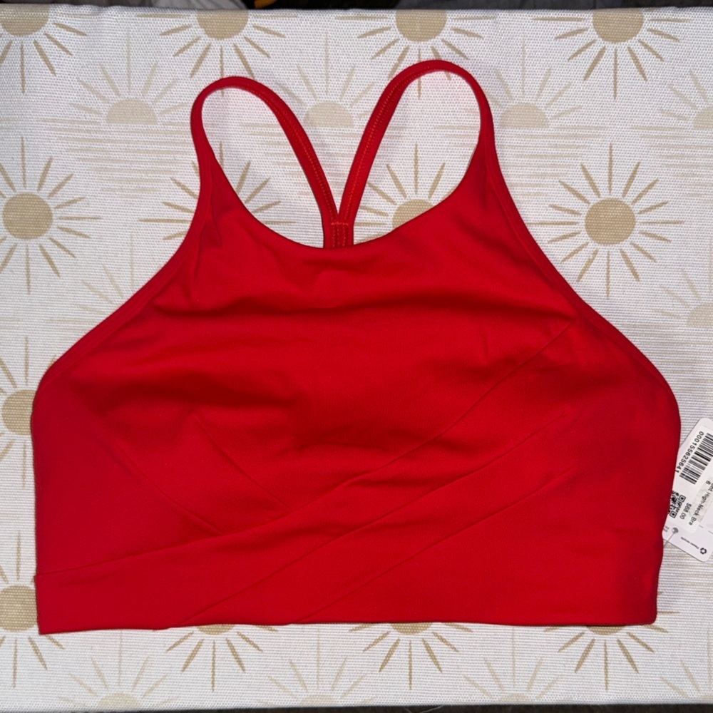 Lululemon Flow Y Wrap-Front High-Neck Bra NWT
